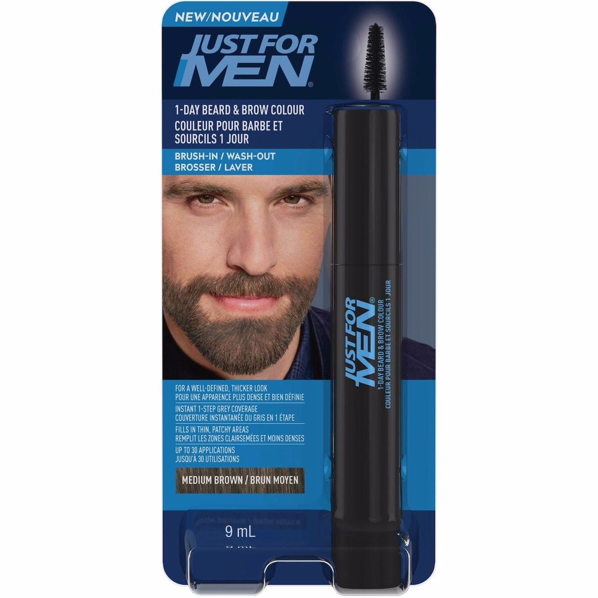 1-Day Beard & Brow Colour Medium Brown