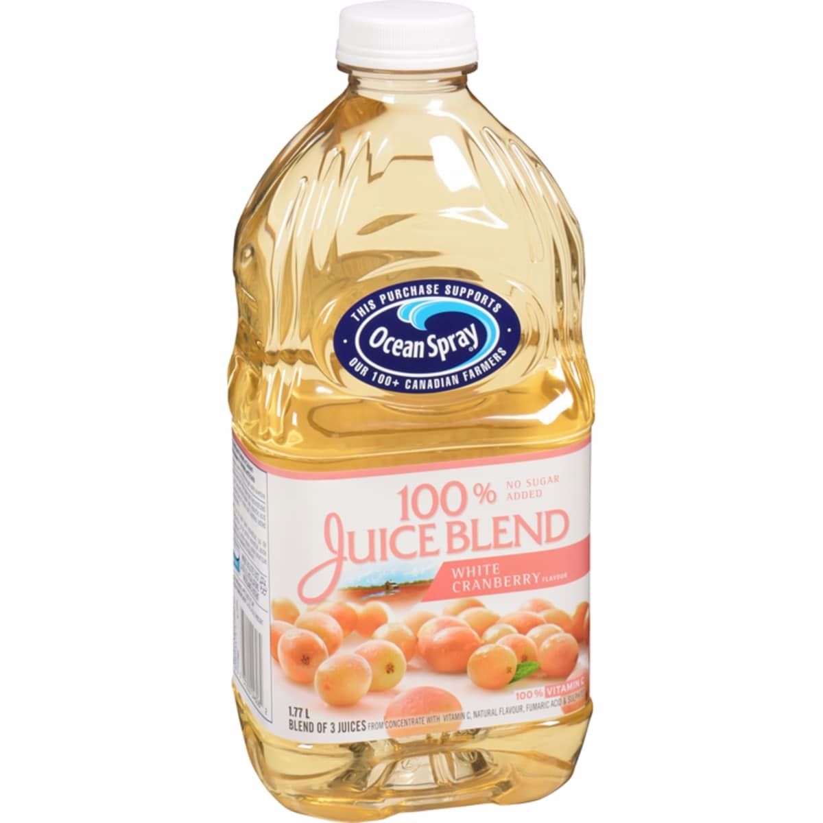 100 % ジュースブレンド ホワイトクランベリーフレーバー