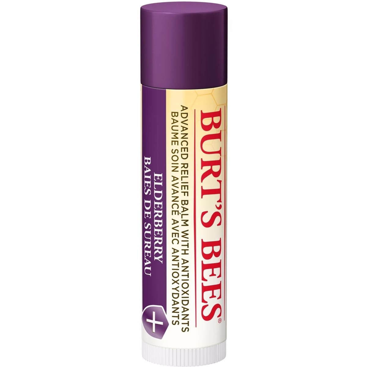 100% Natural Origin Advanced Relief Lip Balm with Beeswax and Antioxidant-Rich Elderberry 100% Natural Origin Advanced Relief Lip Balm with Beeswax and Antioxidant-Rich Elderberry