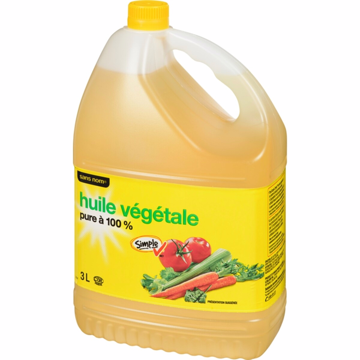 100% Pure Vegetable Oil