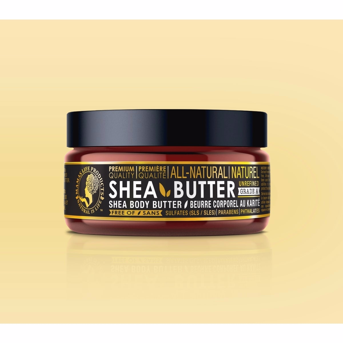 100% 未經精煉的生乳木果油