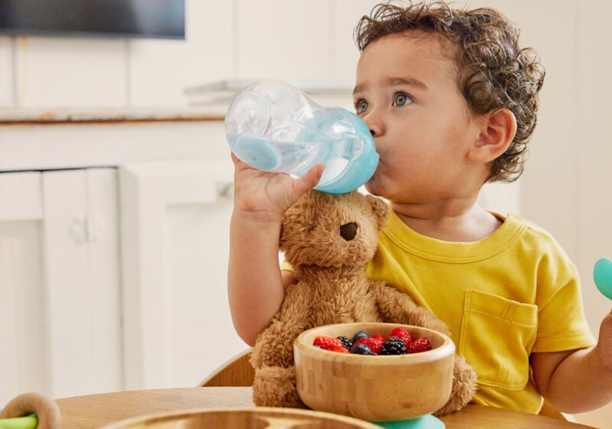 10oz Any Angle™ Weighted Straw Cup - 1pk (Blue)