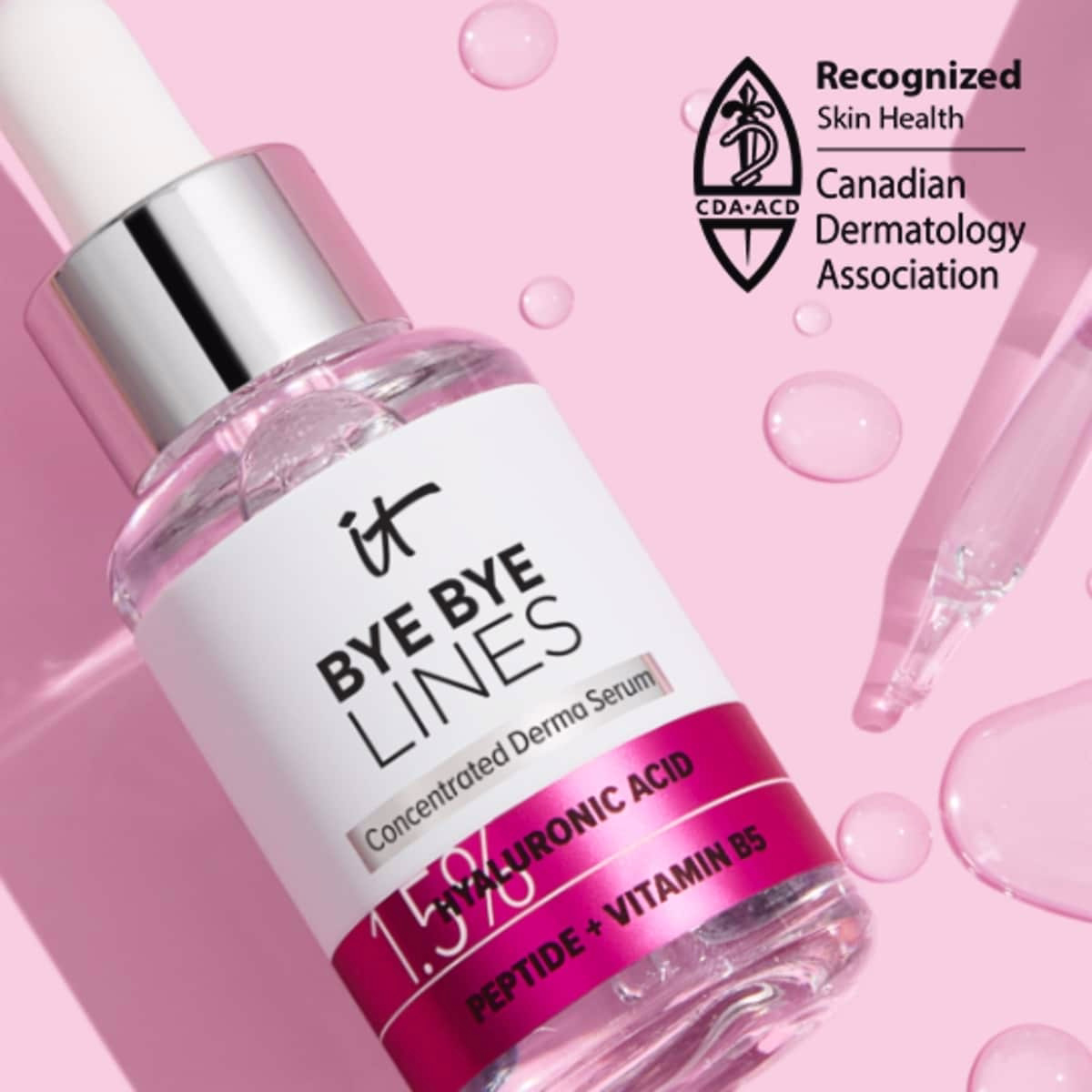 1.5% Hyaluronic Acid, Peptide Bye Bye Lines Concentrated Derma Serum