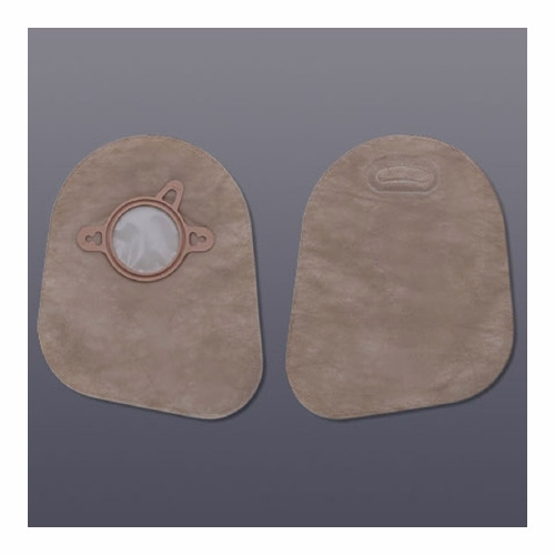 18934900 Beige 9 In. Filtered Ostomy Pouch - 2 Piece -