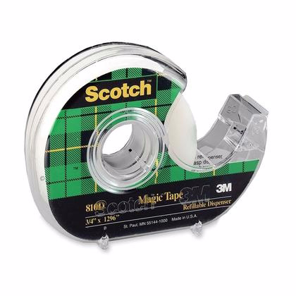 3M Scotch@ Magique Ruban Adh Esif - Distributeur (18mm X 33m) 229484