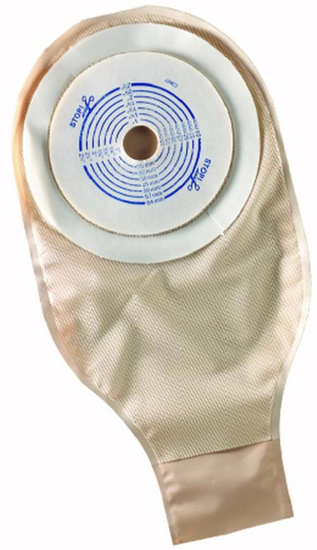 40054900 Opaque 12 In. Active Life Colostomy Pouch, 0.75 To 2.5 In.