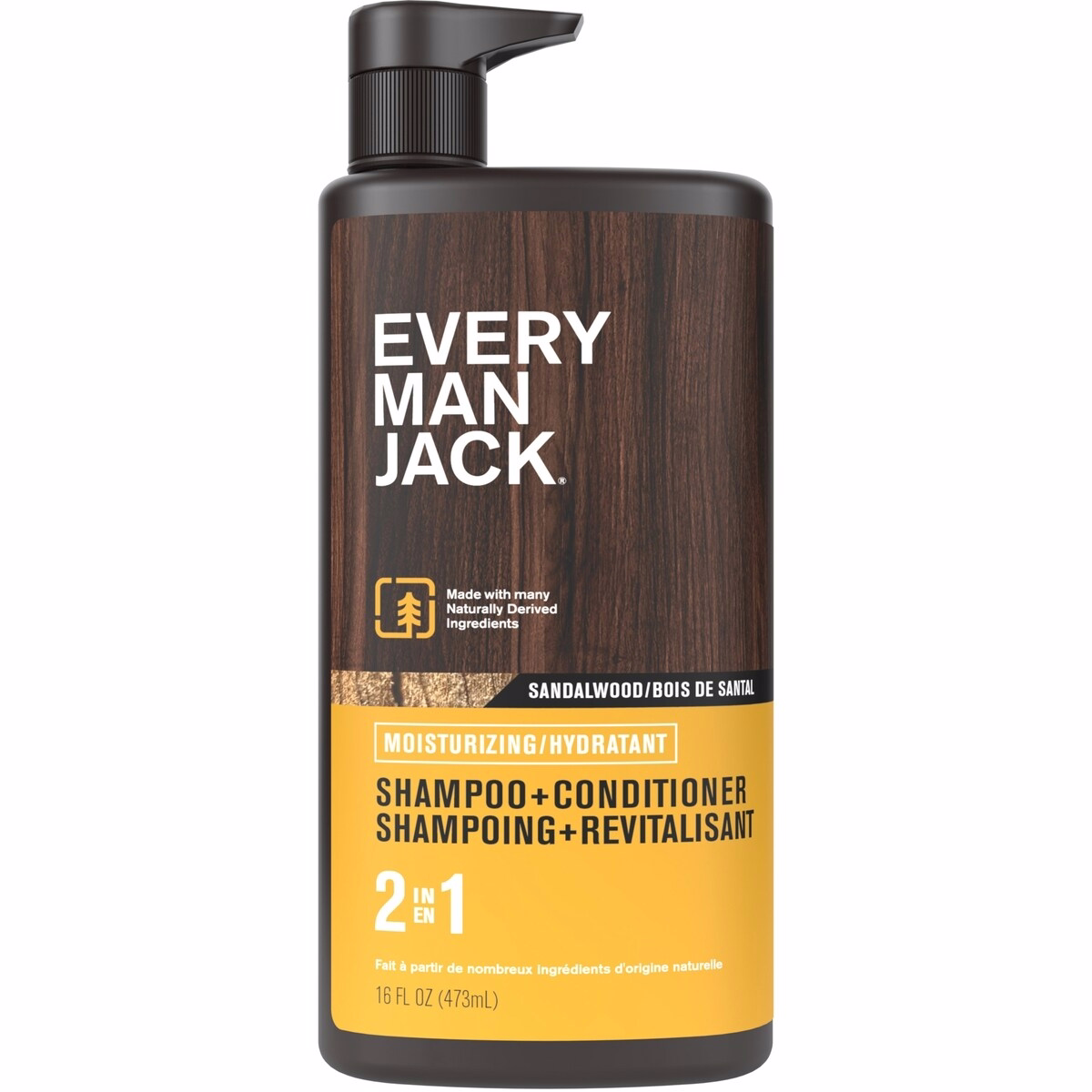 473ml 2in1 Shampoo Sandalwood