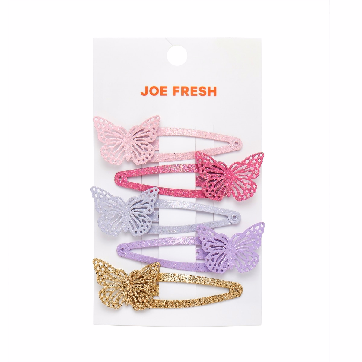 4個蝶型クリップ