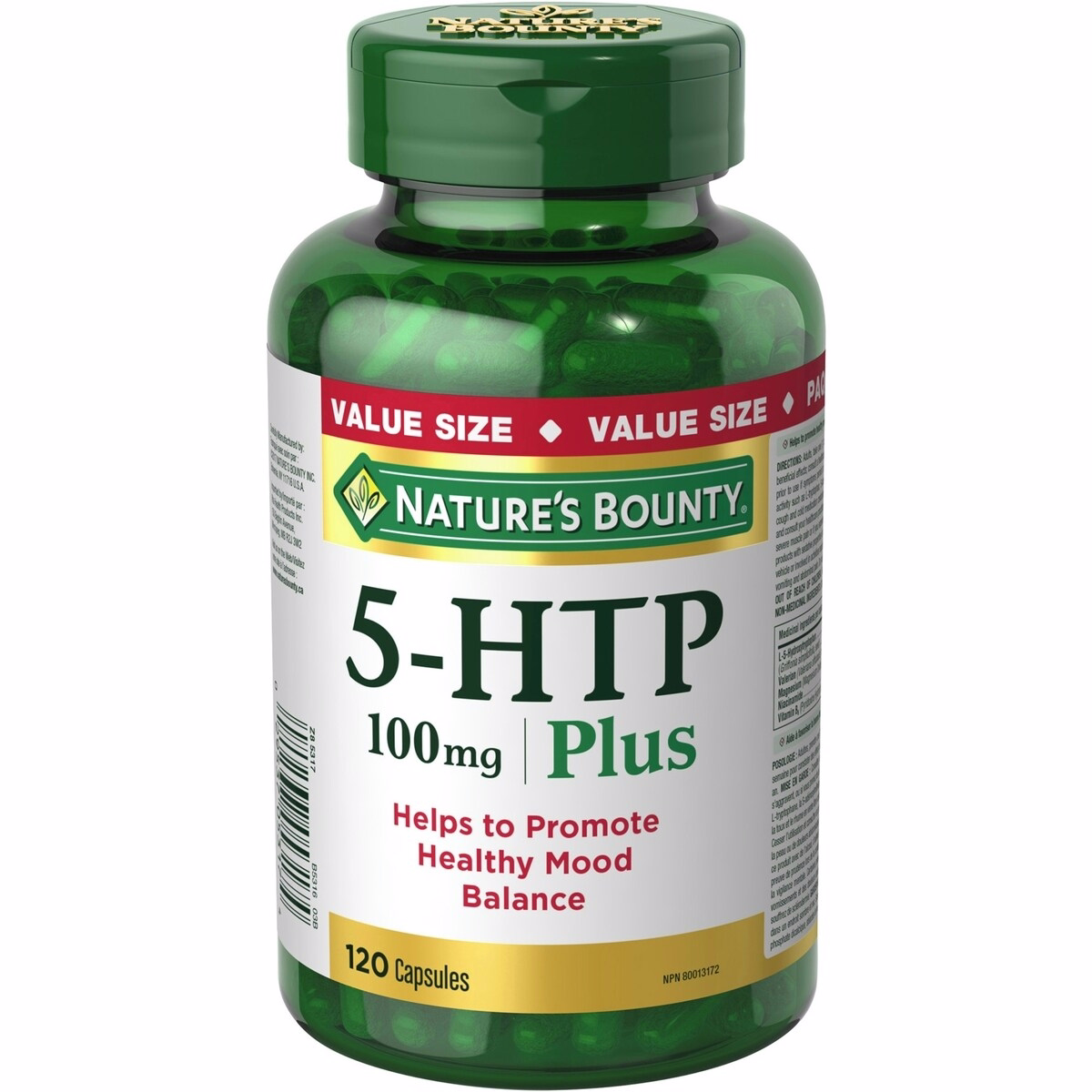 5-HTP Pills and Supplement, Helps Promote Balanced Mood, 100mg