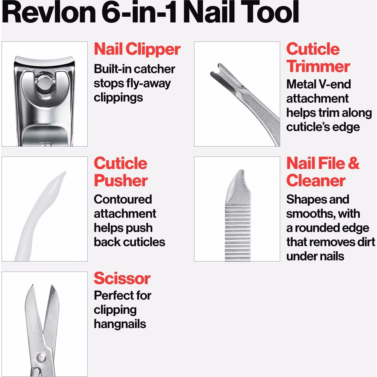 6-in-1 Nail Tool 6-in-1 Nail Tool