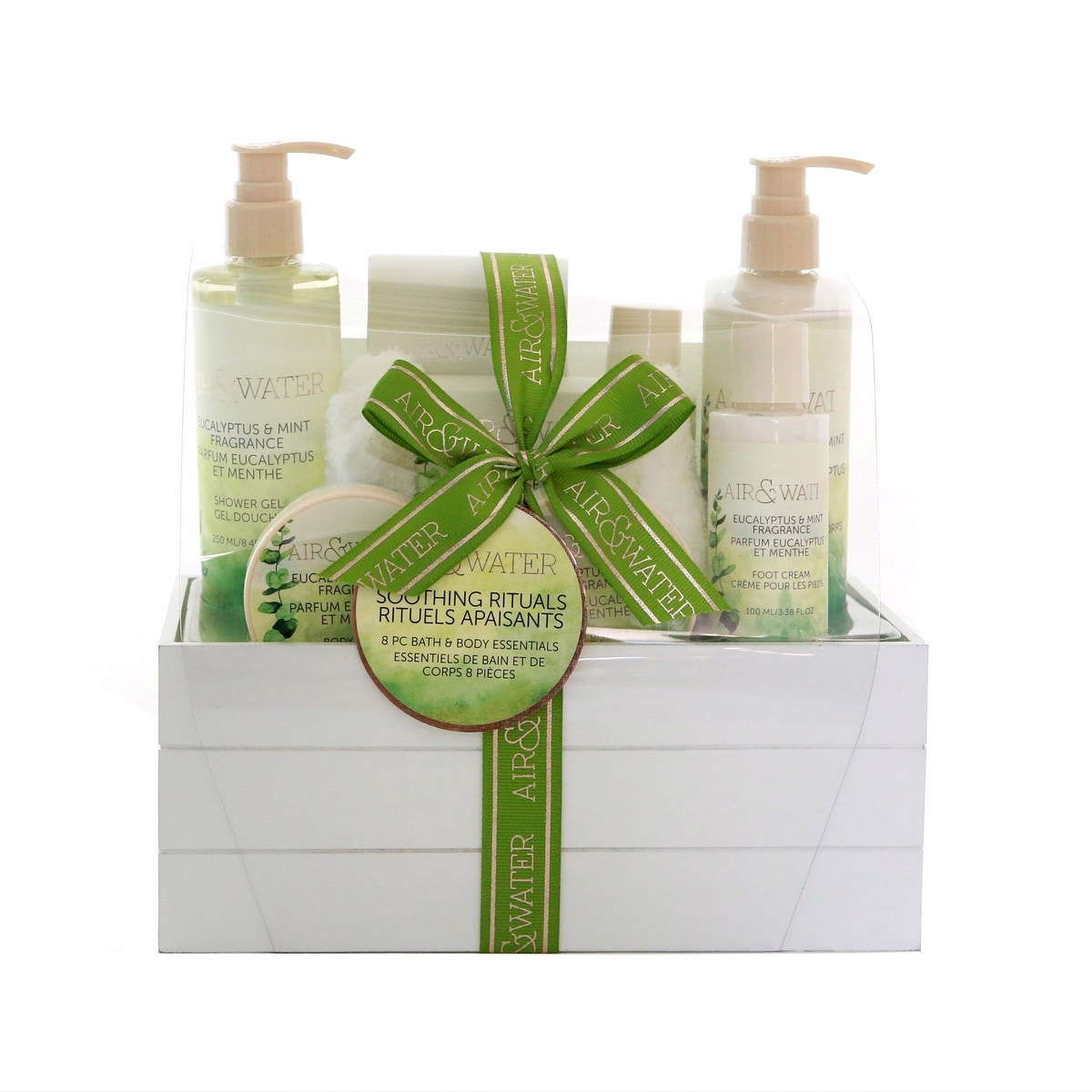 8 Pc Bath & Body Essentials