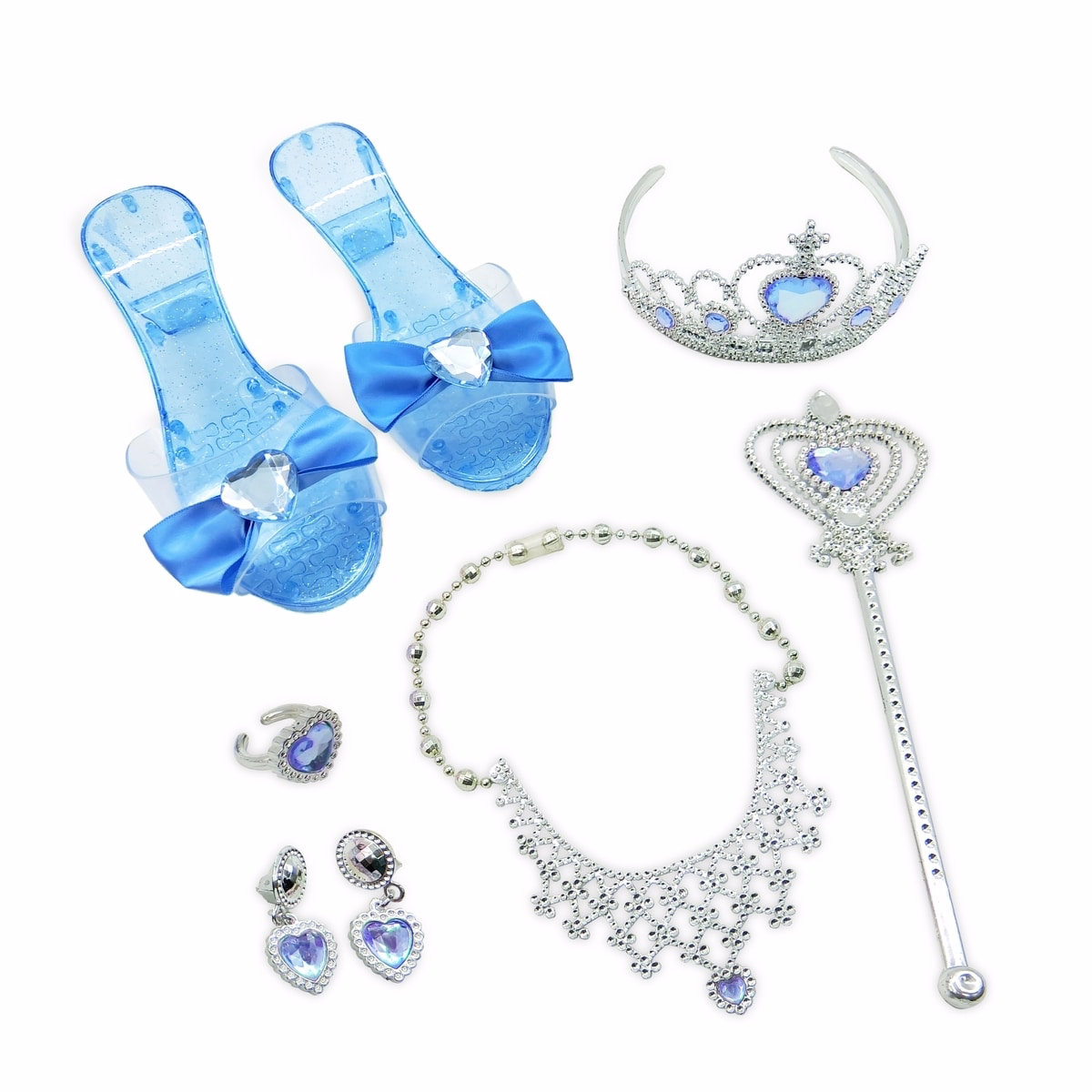 8pc Princess Set - Blue