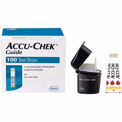 Accu-chek Accu-chek Guide Test Strips 100.0 Count