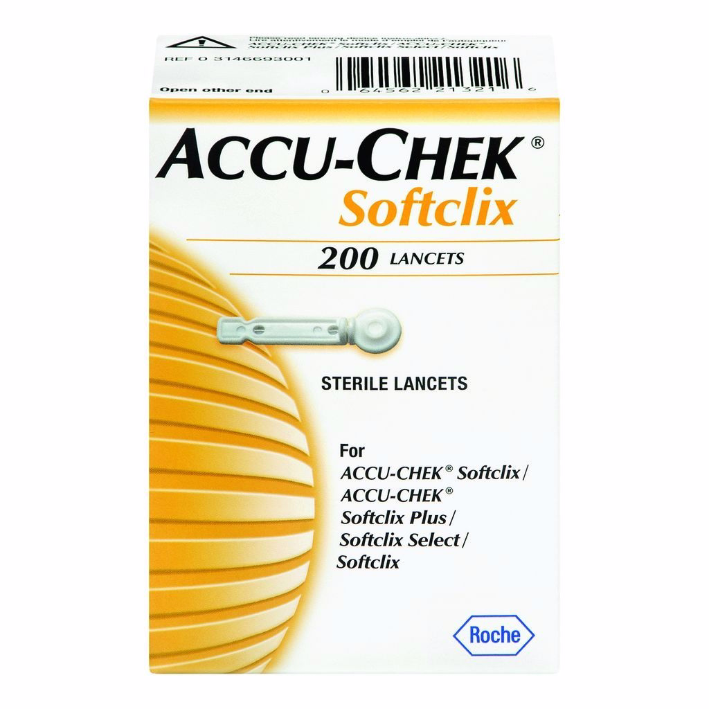 Accu-chek Lancets Softclix 200 Pack