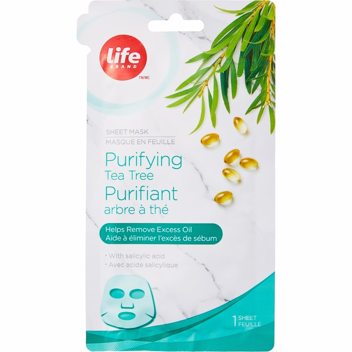 Acne Sheet Mask - Purifying Tea Tree