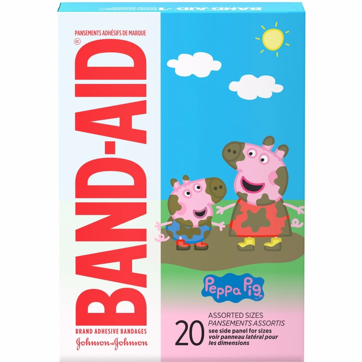Adhesive Bandages for Kids, Peppa Pig