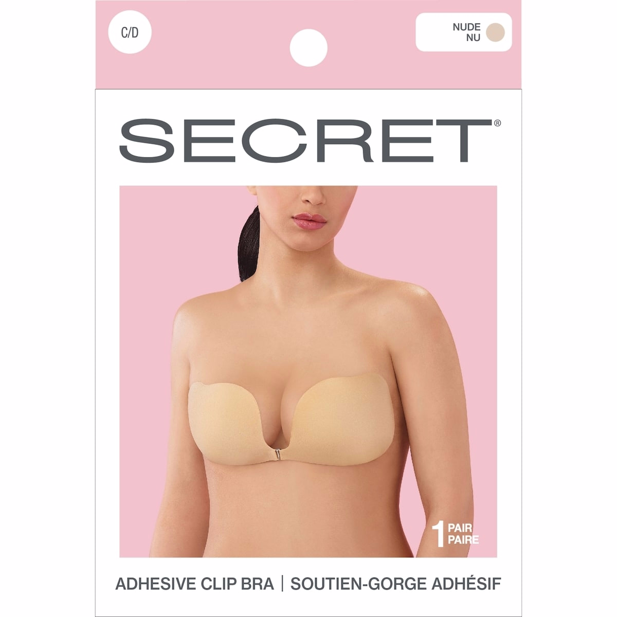 Adhesive Clip Bra 1 Pair