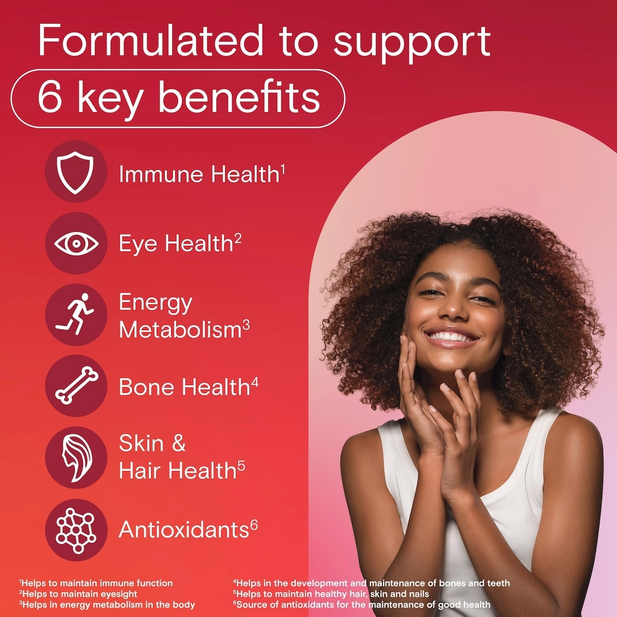 Gommes Multivitamines Adulte One A Day - Gommes quotidiennes pour hommes et femmes avec vitamines A, B6, B12, C, D, E, biotine et zinc, soutien immunitaire et santé osseuse