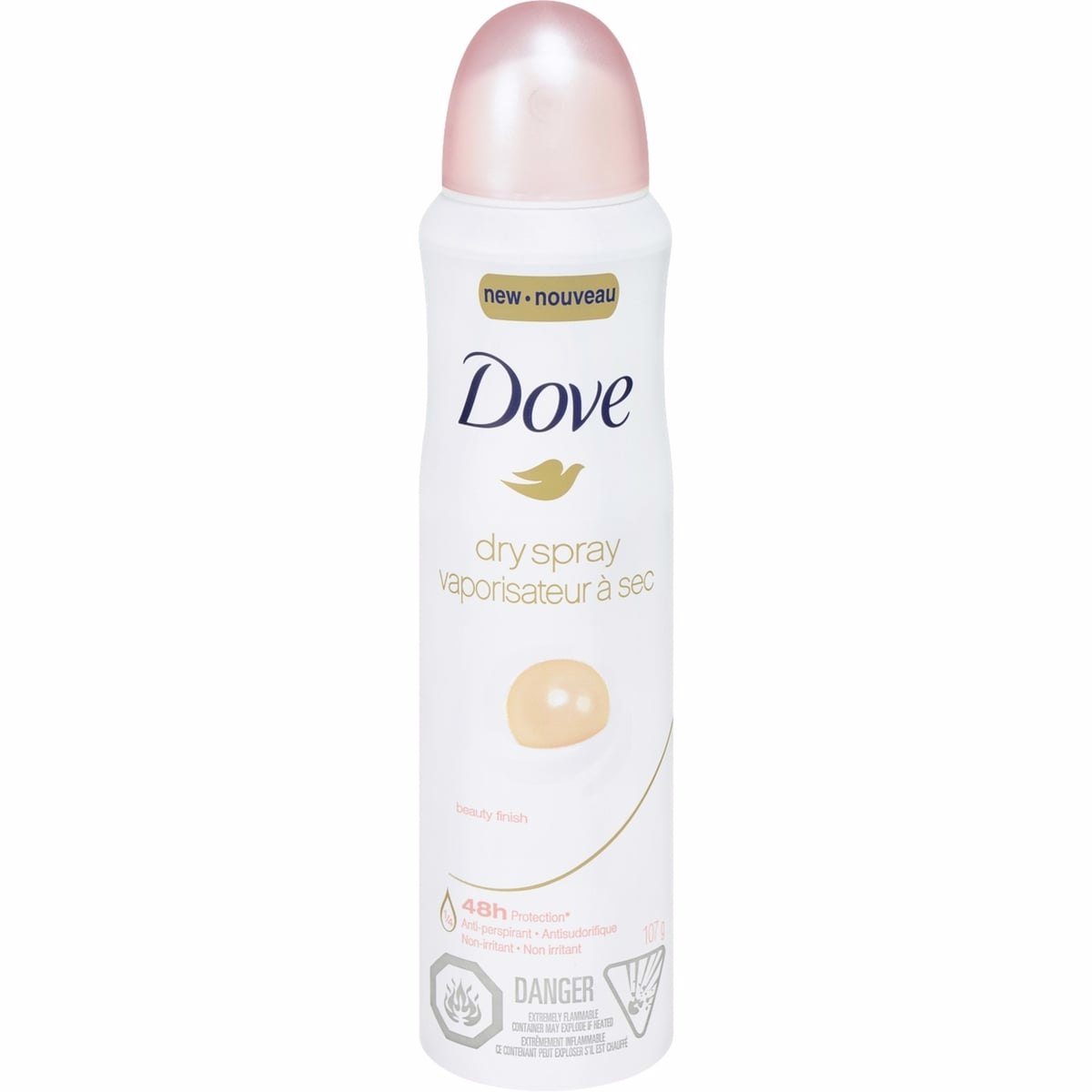 Advanced Care Beauty Finish Dry Spray Antiperspirant Deodorant for Women with Pro-Ceramide Technology for Soft, Resilient Skin