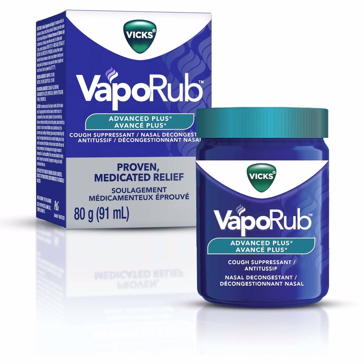 Advanced Plus, Nasal Decongestant, Cough Suppressant, Medicated Vapours, Chest Rub Ointment Advanced Plus, Nasal Decongestant, Cough Suppressant, Medicated Vapours, Chest Rub Ointment