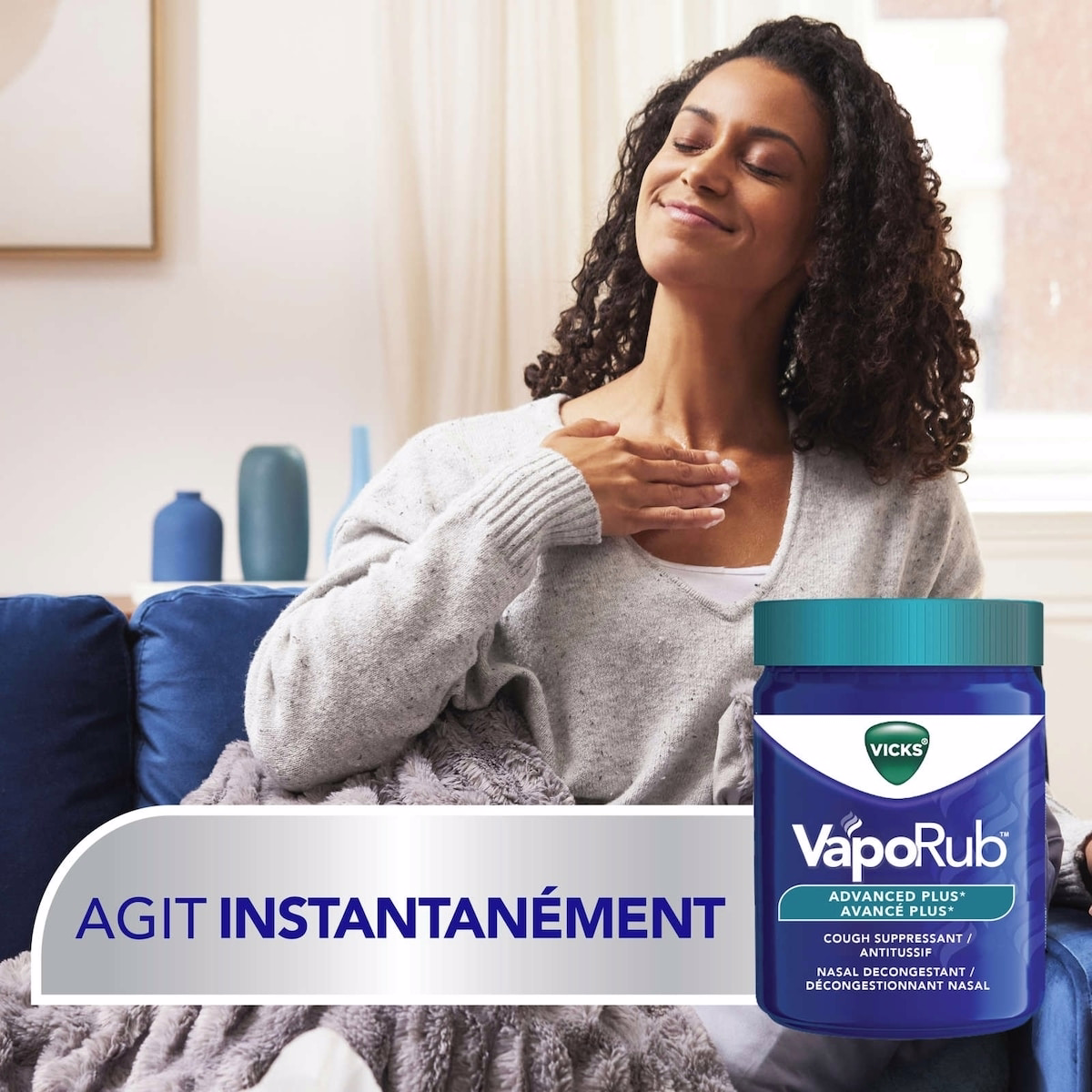 Advanced Plus, Nasal Decongestant, Cough Suppressant, Medicated Vapours, Chest Rub Ointment Advanced Plus, Nasal Decongestant, Cough Suppressant, Medicated Vapours, Chest Rub Ointment