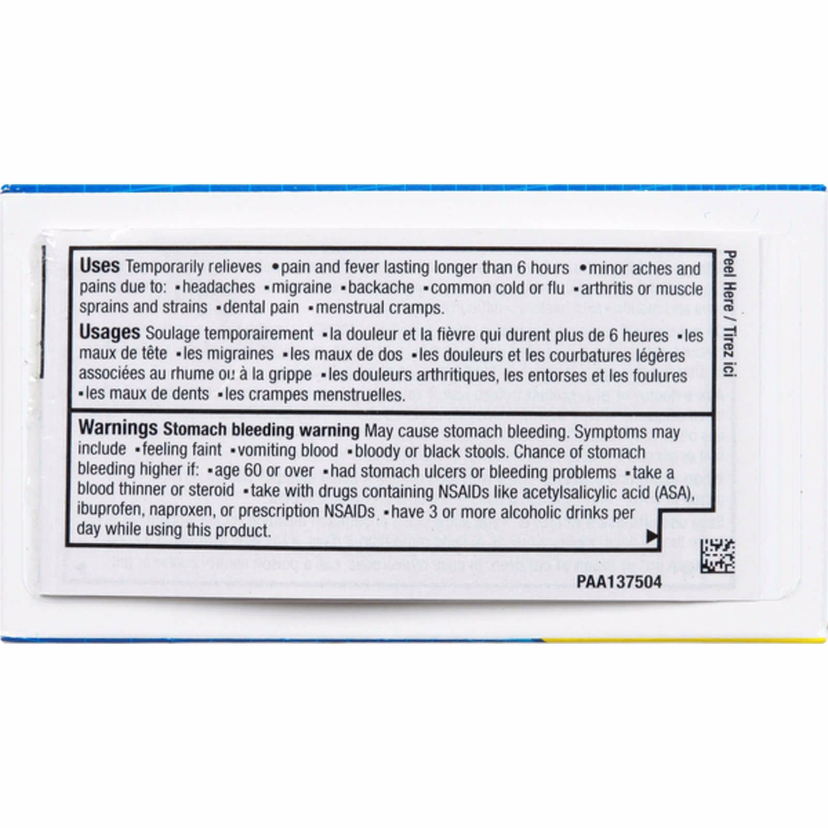 Advil 12 Hour Tablets for Extended Pain Relief, 600 mg Ibuprofen, 52 Count