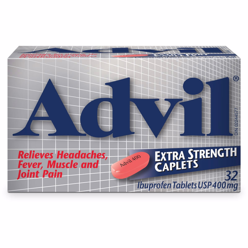 Advil Extra Strength Caplets - Fast and Effective Pain Relief, 32 Count