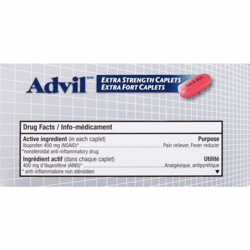 Advil Extra Strength Caplets - Fast and Effective Pain Relief, 32 Count Advil Extra Strength Caplets - Fast and Effective Pain Relief, 32 Count
