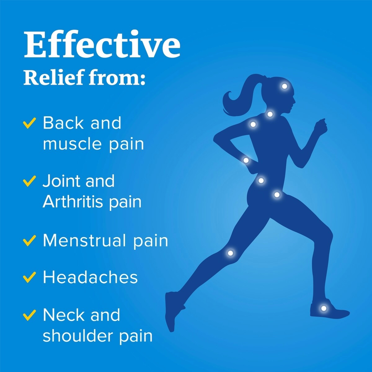 ALEVE Pain Relief, Clinically Proven, Fast-Acting, Long-Lasting, Naproxen Sodium, 170 Caplets