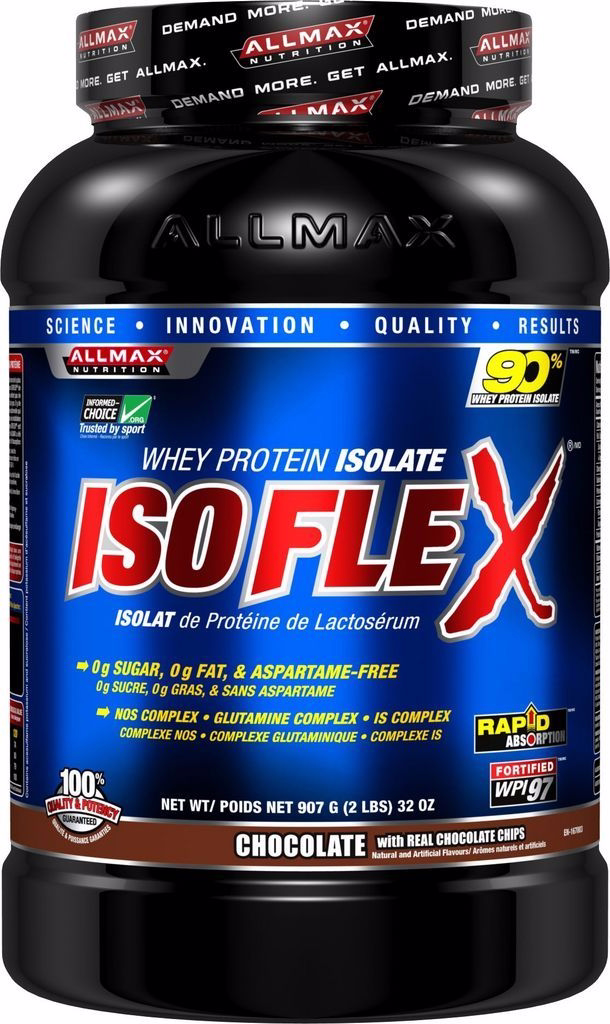 Allmax Whey Protein Isolate Isoflex Chocolate