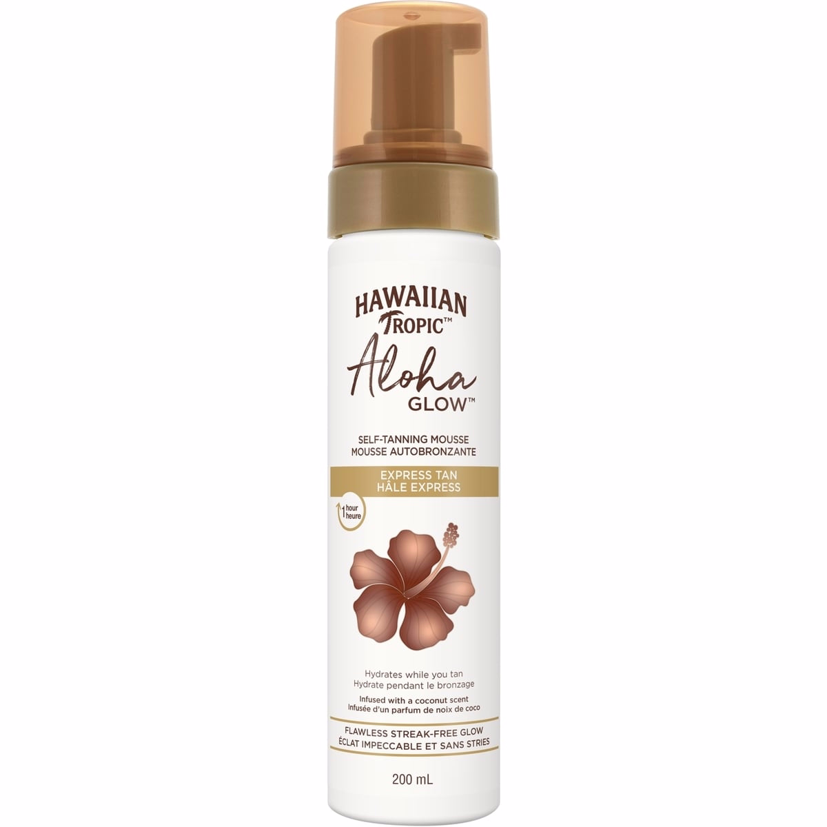 Aloha Glow™ Self-Tanning Mousse 1-Hr Express Tan