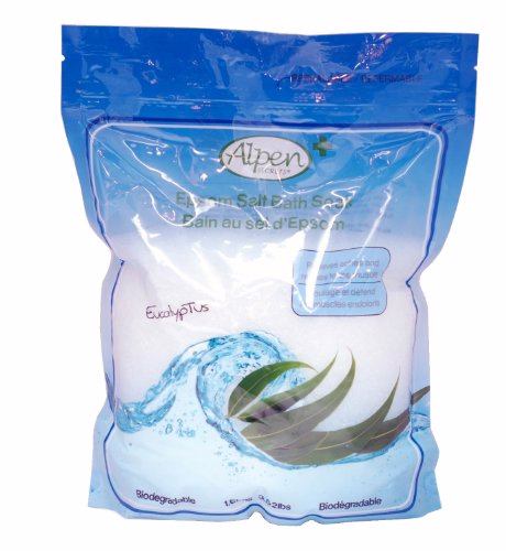Alpen Secrets Epsom Salts, Eucalyptus, 56.4 Ounce