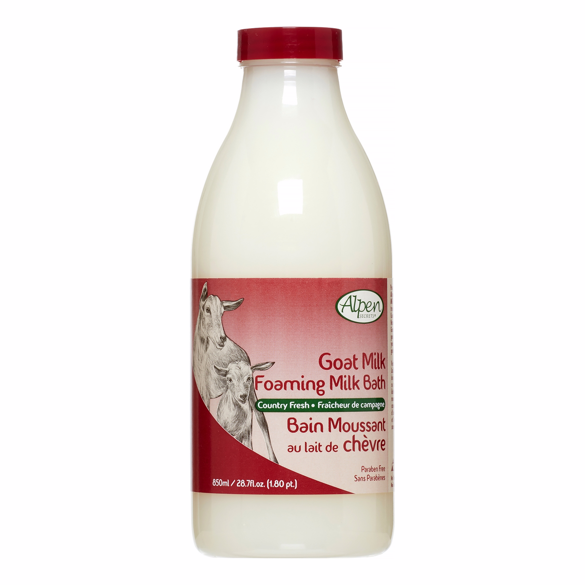 Alpen Secrets 山羊奶發泡牛奶浴，28 Oz