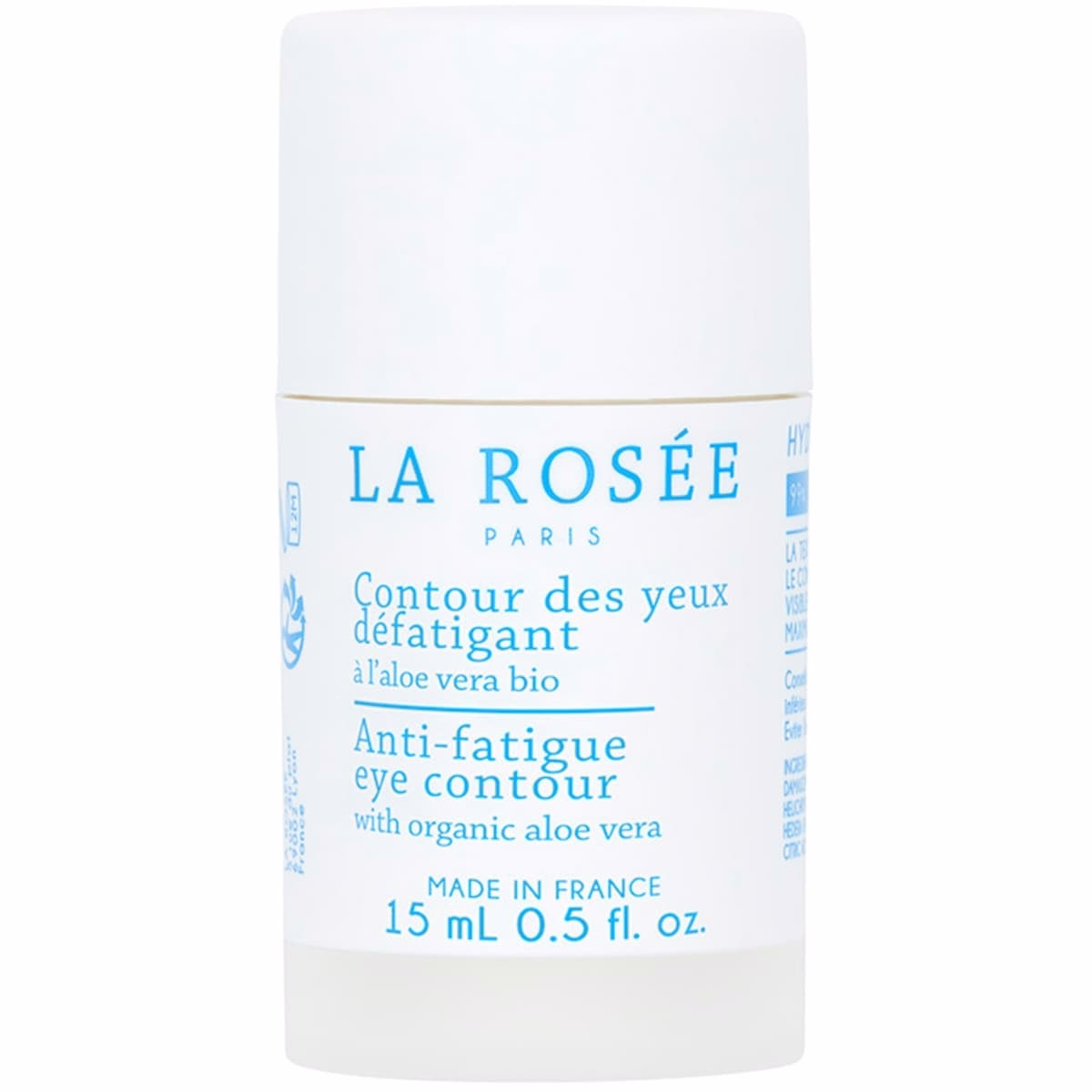 Anti-fatigue eye contour with organic aloe vera