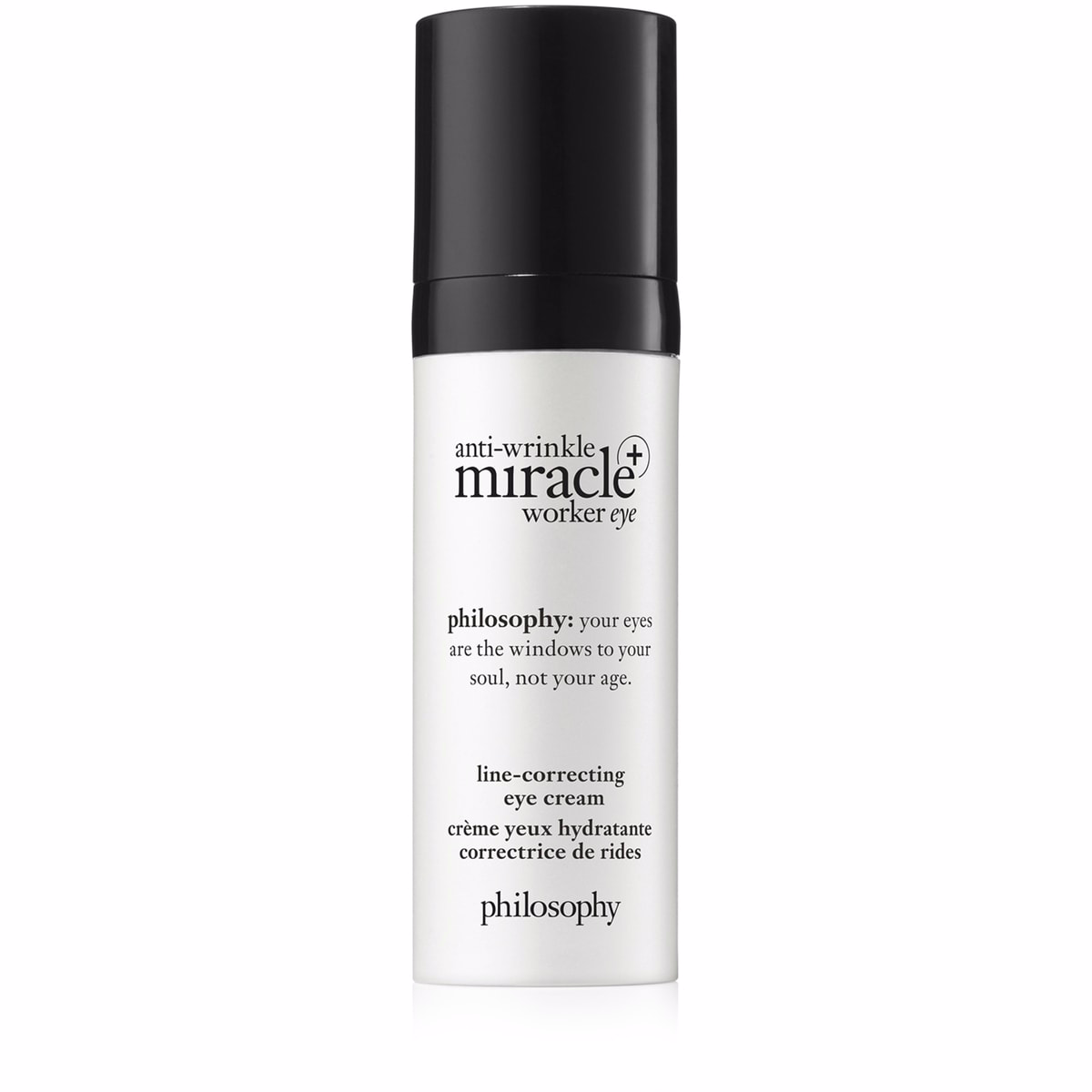 anti wrinkle miracle worker+ line correcting eye cream with vitamin C, smoothes & brightens dark circles