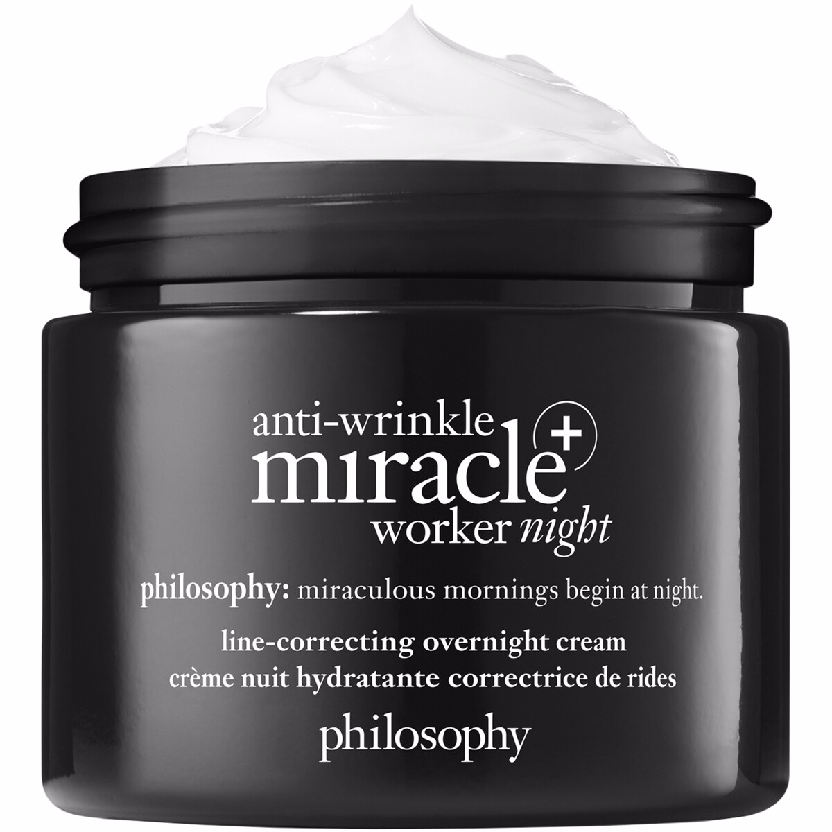 anti-wrinkle miracle worker night+ line-correcting overnight cream with vitamin c & hyaluronic acid, reduces fine lines & wrinkles