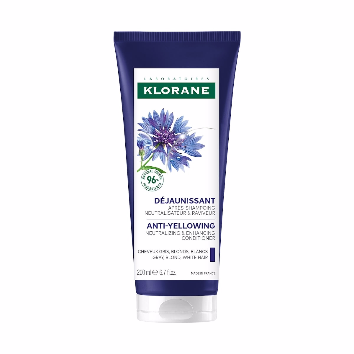 Anti-Yellowing Conditioner with ORGANIC Centaury - Grey and blond hair