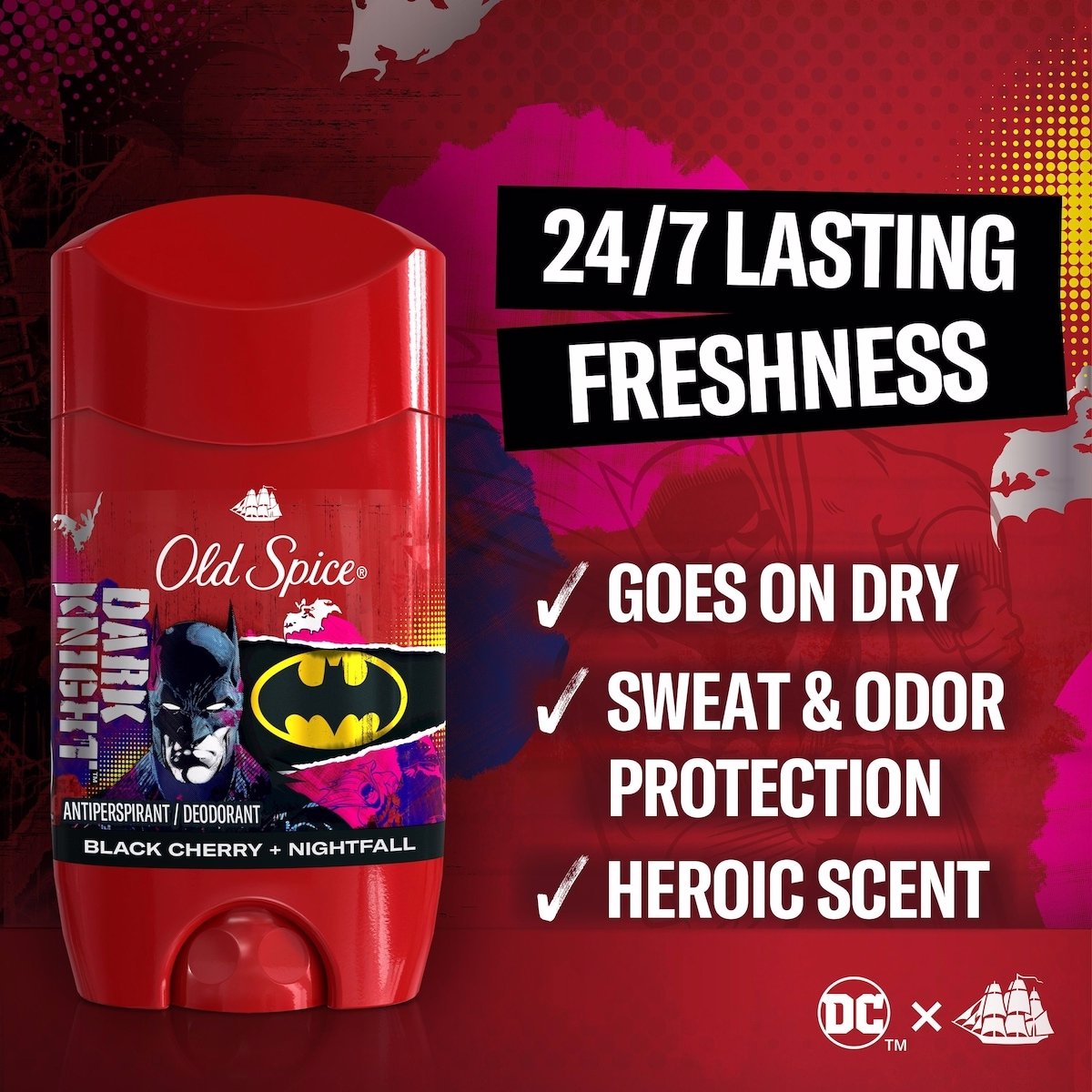 Antiperspirant and Deodorant for Men, 24/7 Freshness, Long Lasting Sweat and Odor Protection, Smell Like a Hero, Superman, Bright Citrus and Cosmos Scent Antiperspirant and Deodorant for Men, 24/7 Freshness, Long Lasting Sweat and Odor Protection, Smell Like a Hero, Superman, Bright Citrus and Cosmos Sc
