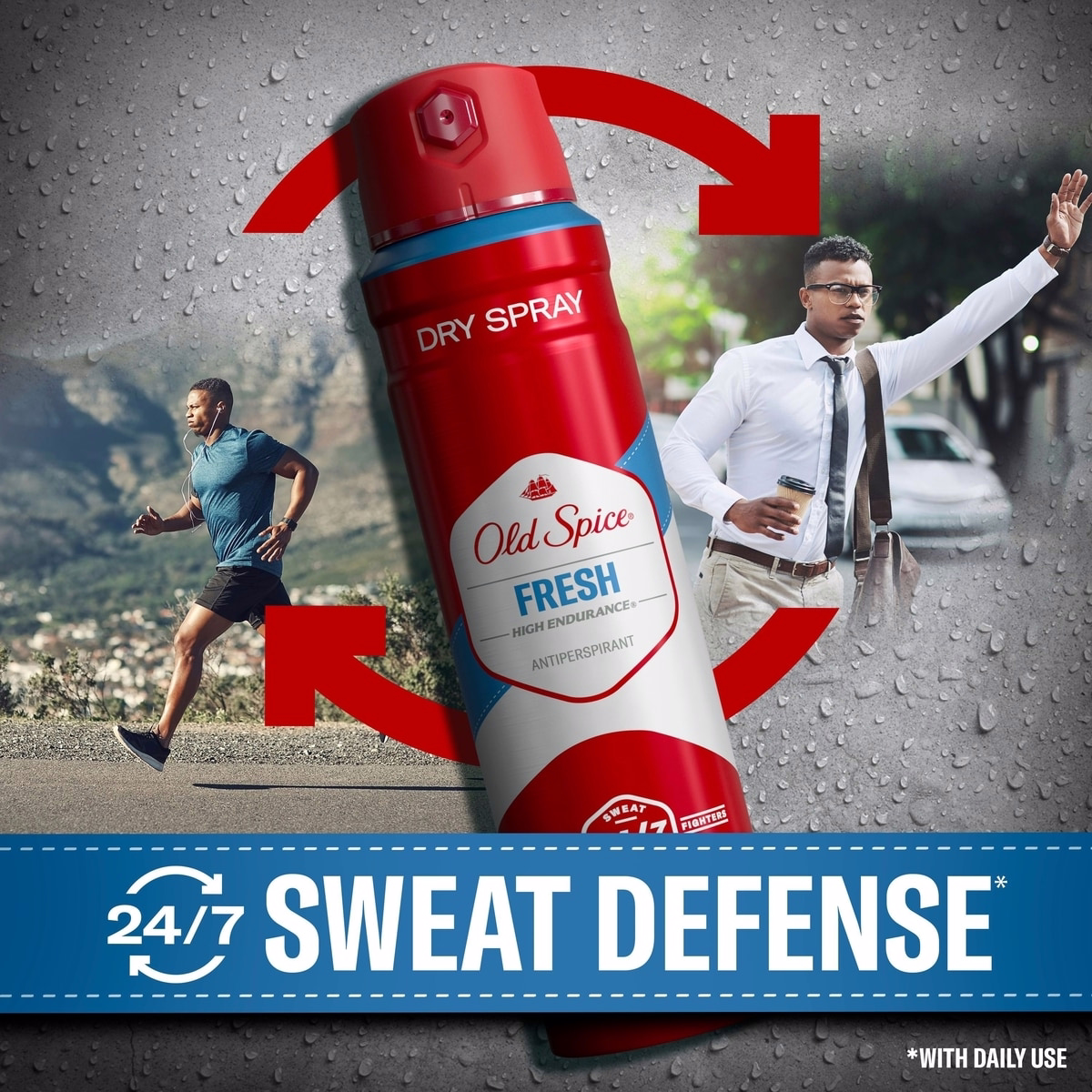 Antiperspirant and Deodorant Invisible Dry Spray for Men, 24/7 Freshness, Lasting Sweat and Odor Protection, Legendary Fragrance, High Endurance, Pure Sport Scent Antiperspirant and Deodorant Invisible Dry Spray for Men, 24/7 Freshness, Lasting Sweat and Odor Protection, Legendary Fragrance, High Endurance, Pure