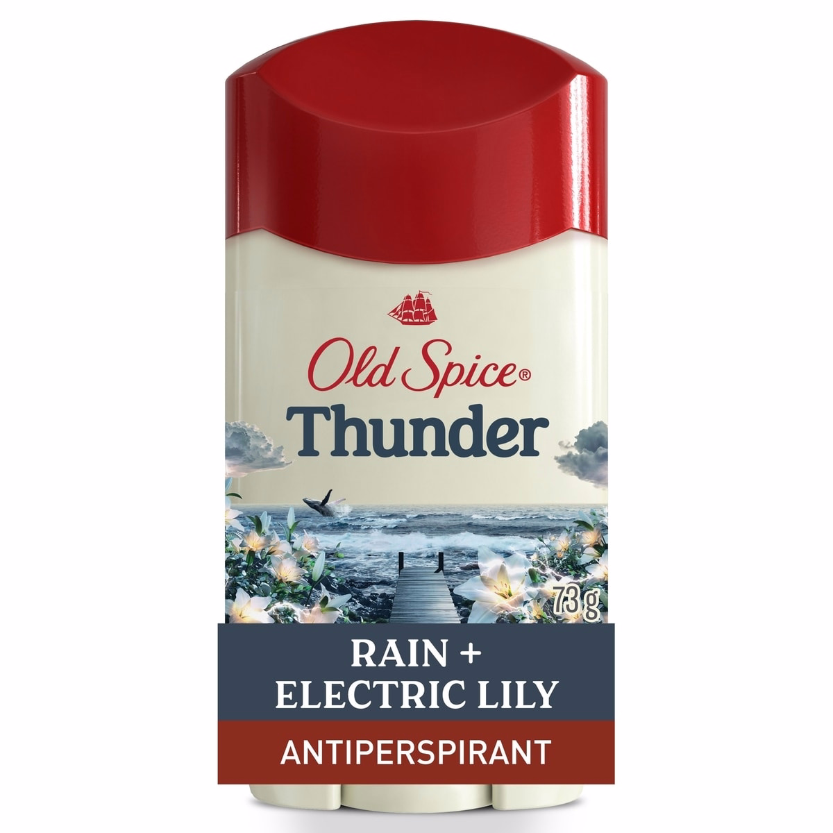 Antiperspirant Deodorant for Men in Thunder, 24/7 Lasting Freshness and Sweat Protection