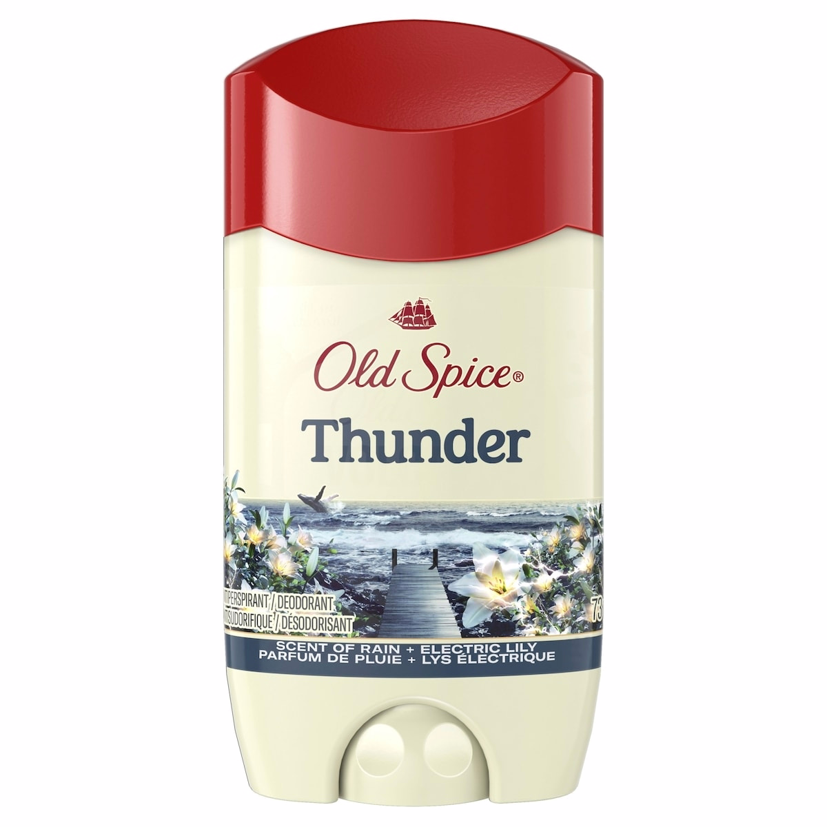 Antiperspirant Deodorant for Men in Thunder, 24/7 Lasting Freshness and Sweat Protection