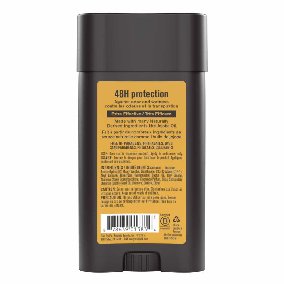 Antiperspirant Deodorant Sandalwood Antiperspirant Deodorant Sandalwood