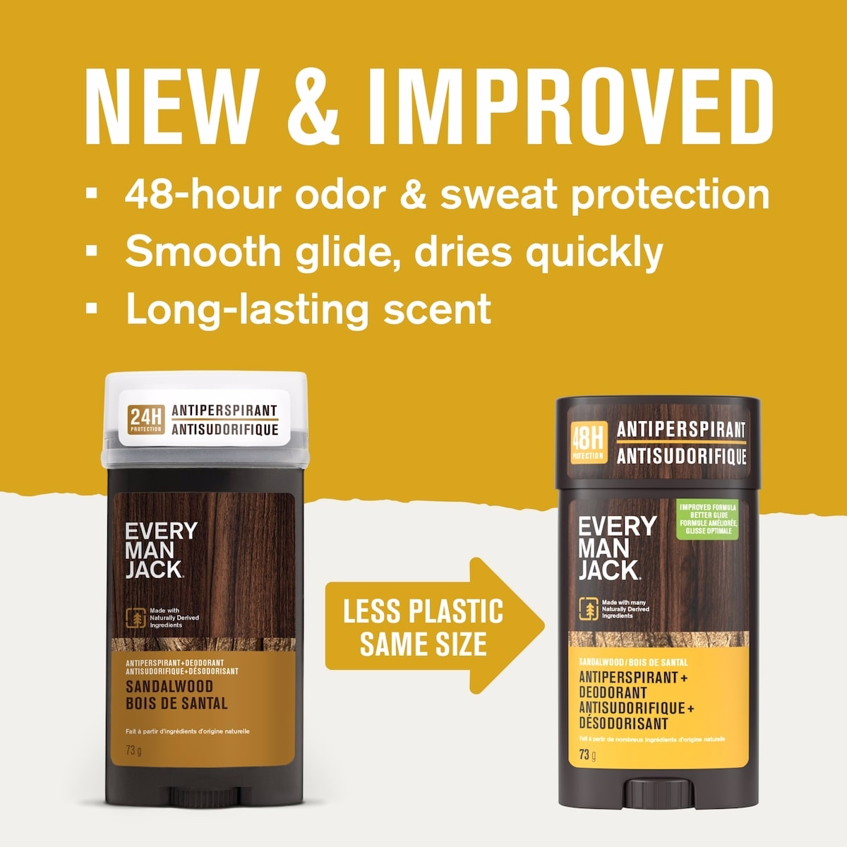 Antiperspirant Deodorant Sandalwood Antiperspirant Deodorant Sandalwood