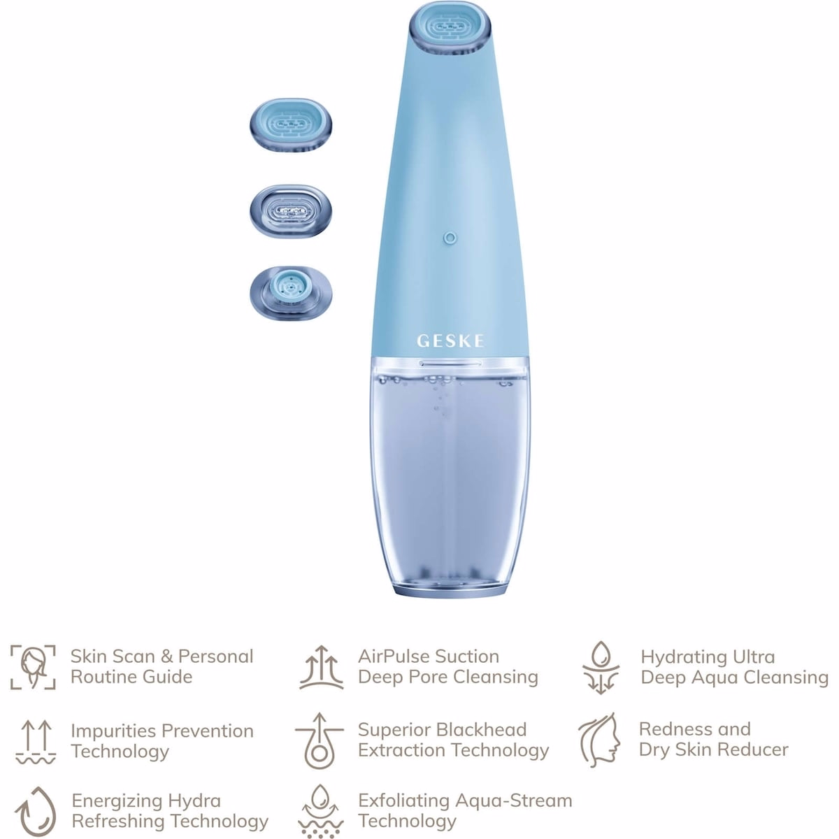 Aqua Stream Face Cleanser 8-1 (Aquamarine)