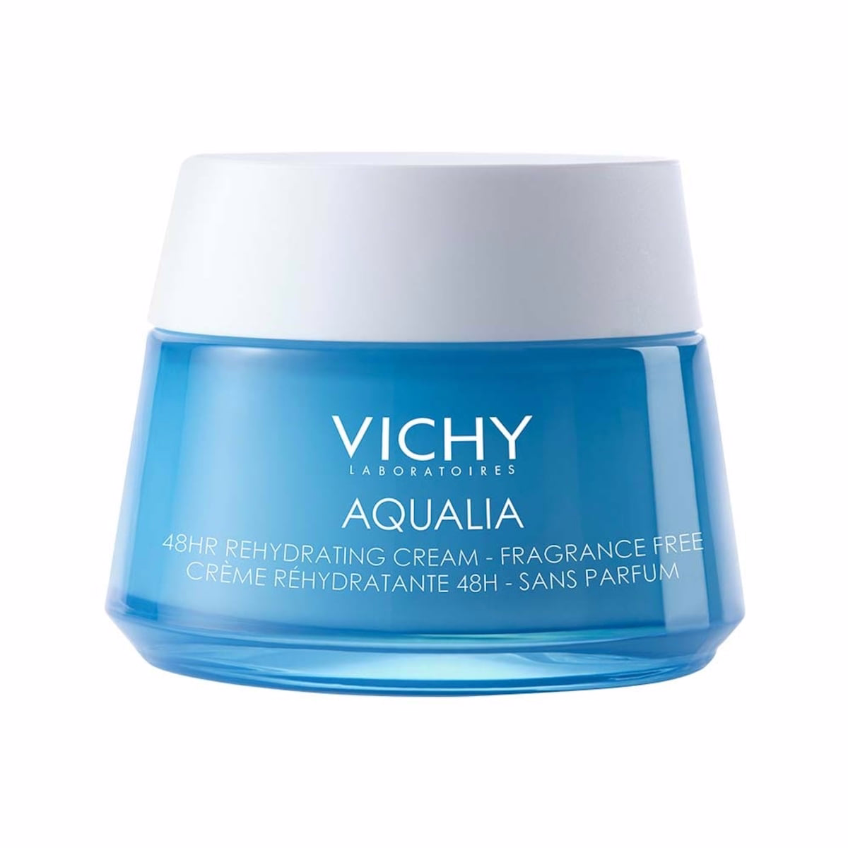 Aqualia Thermal Fragrance-free 48hr Rehydrating Cream Face Moisturizer
