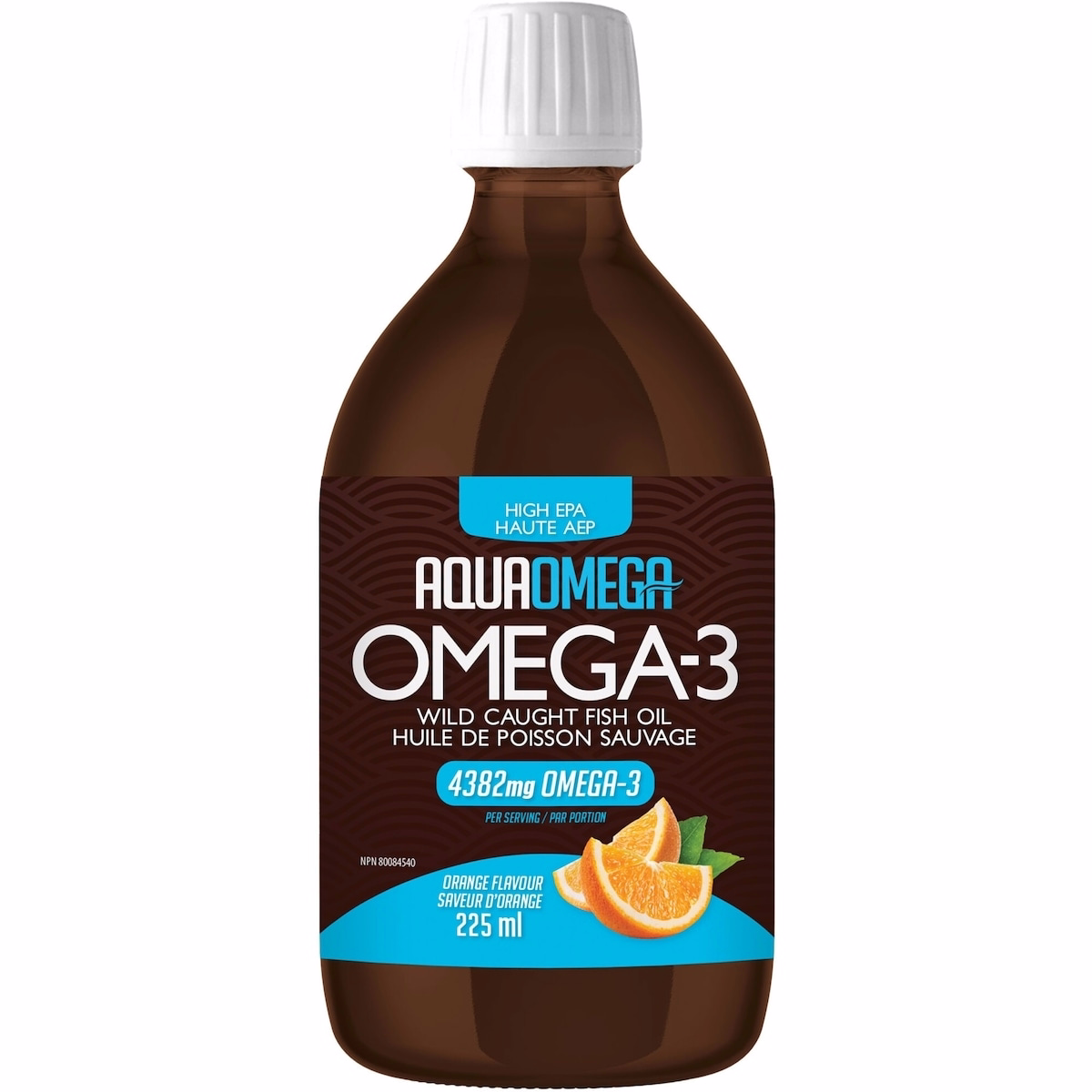 AquaOmega Huile de Poisson Haute Puissance EPA - Orange