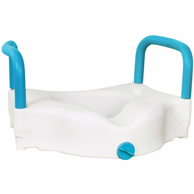 Aquasense 3-way Raised Toilet Seat, 4 Inch - 1.0 Ea