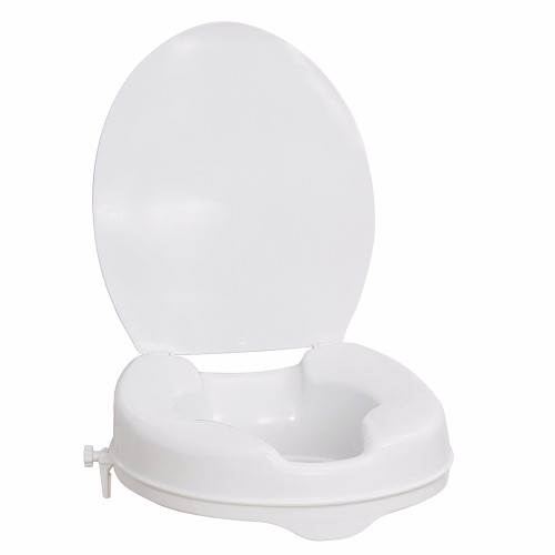 AquaSense Raised Toilet Seat with Lid 2