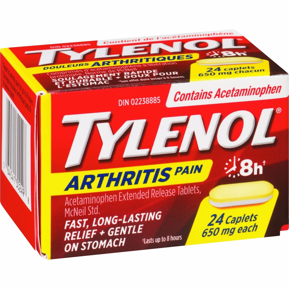 Arthritis Pain Relief Acetaminophen 650mg Arthritis Pain Relief Acetaminophen 650mg