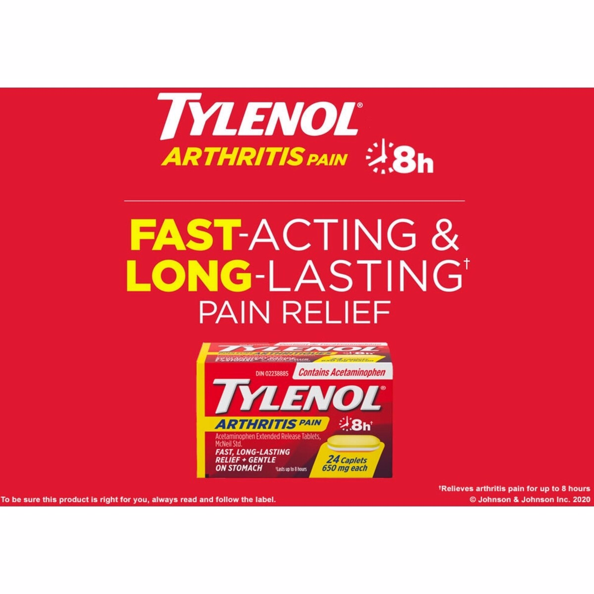 Arthritis Pain Relief Acetaminophen 650mg Arthritis Pain Relief Acetaminophen 650mg